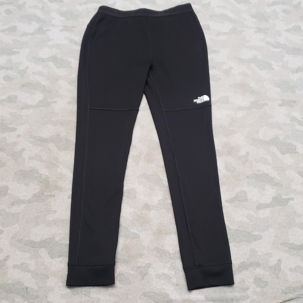 The North Face Thermals Pants Youth XL Black Pull On Base Layer Outdoors